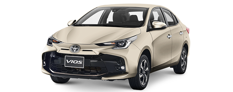 Toyota Vios Màu Nâu Vàng 4R0